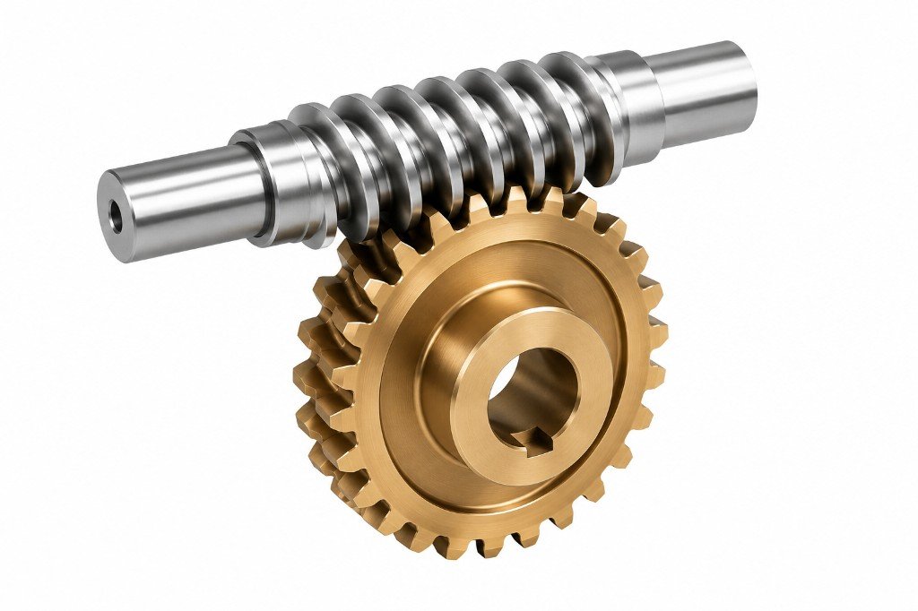 Worm Shaft and Worm Wheel — Precision Machining